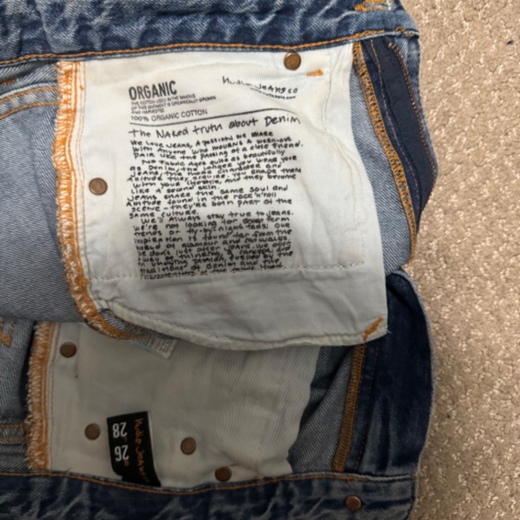 Nudie Jeans Medium Wash Straight Leg - Picture 6 of 11